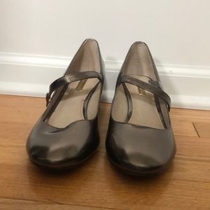 Metallic Louise et Cie Maryjane Heels